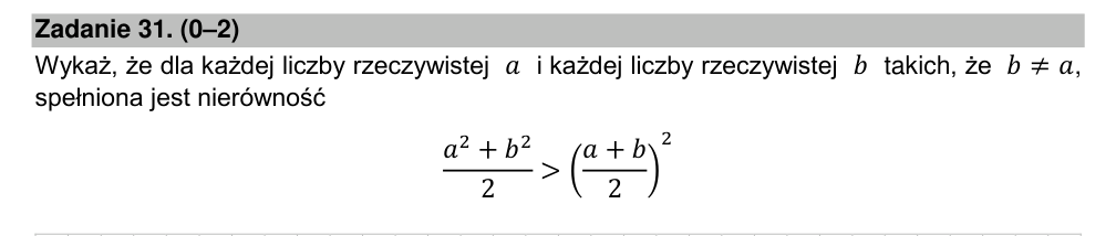 Zadanie 31 z arkusza CKE, maj 2022 (oryginał)