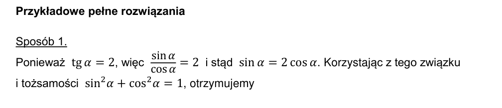 Przykładowe rozwiązanie CKE do zadania 32