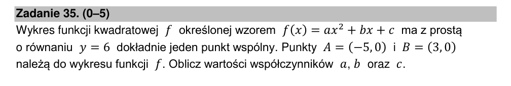 Zadanie 35 z arkusza CKE, maj 2022 (oryginał)