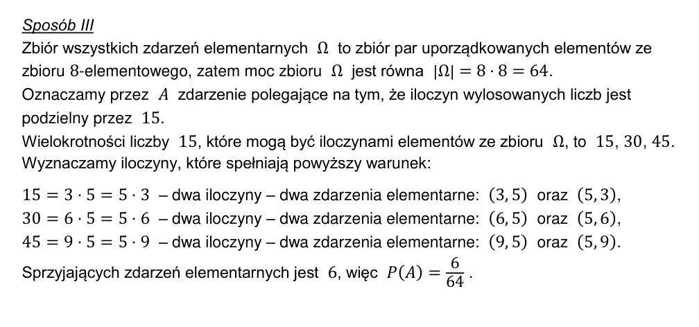 Przykładowe rozwiązanie CKE do zadania 35