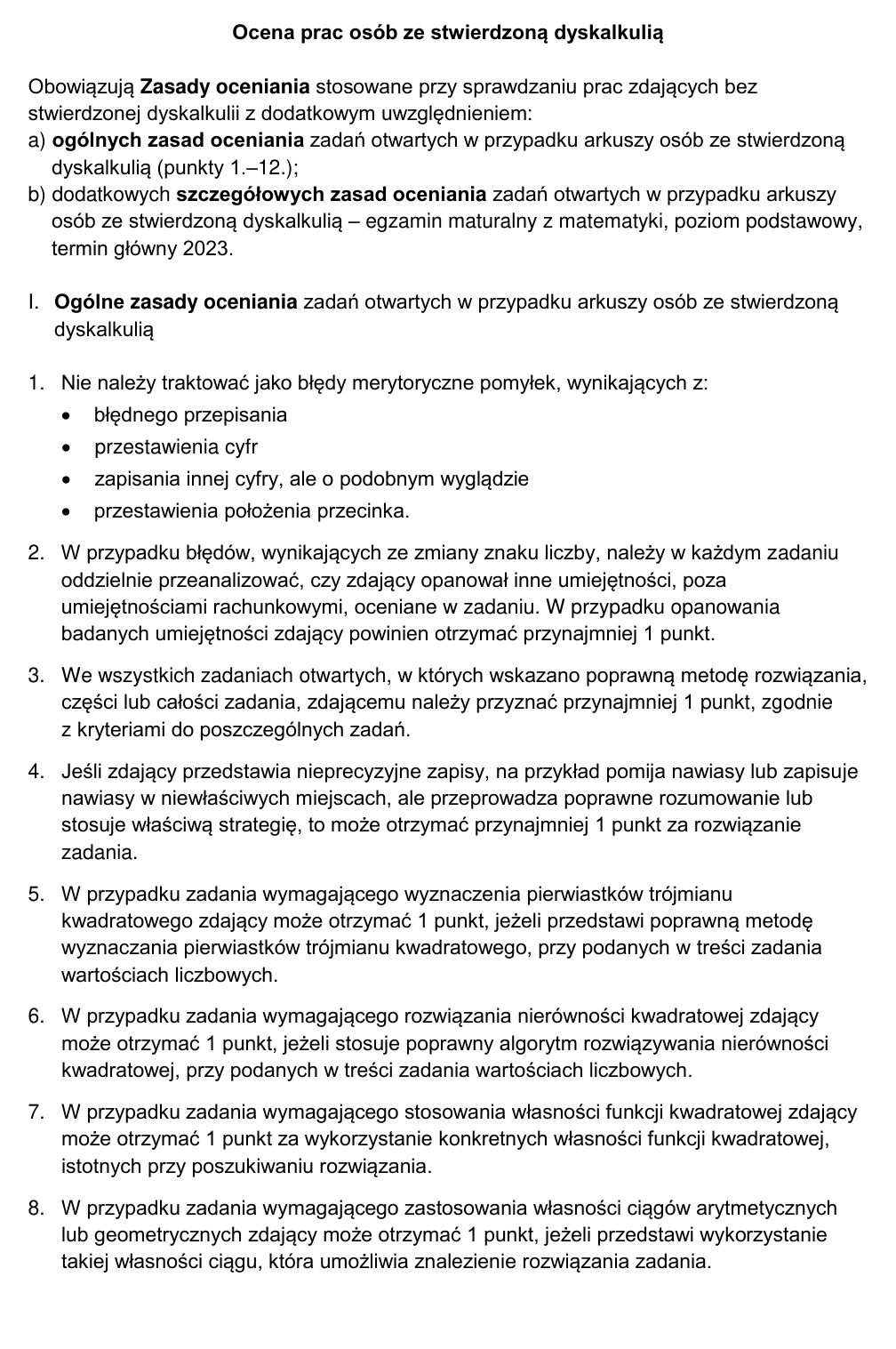 Przykładowe rozwiązanie CKE do zadania 36