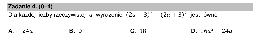 Zadanie 4 z arkusza CKE, maj 2023 (oryginał)