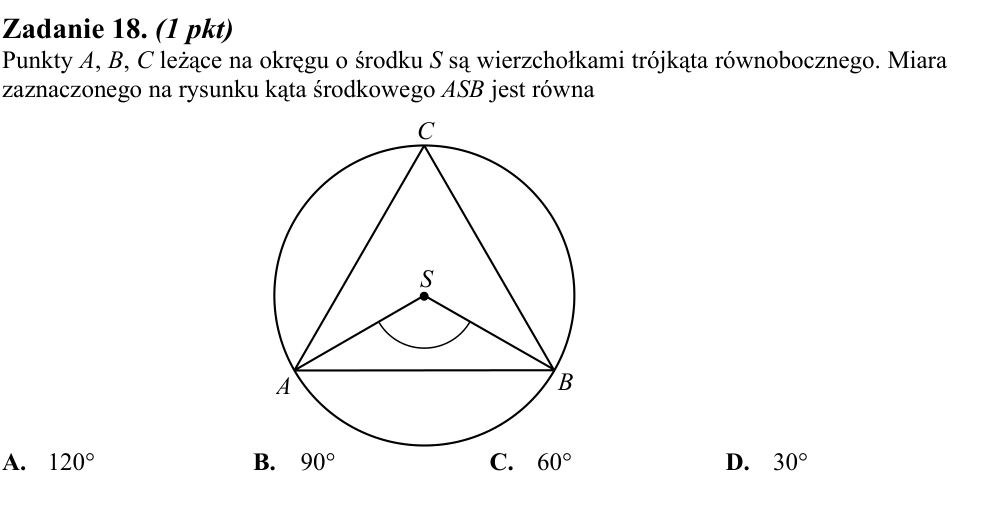 Zadanie 18 z arkusza CKE, maj 2010 (oryginał)