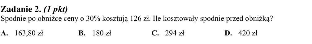 Zadanie 2 z arkusza CKE, maj 2010 (oryginał)