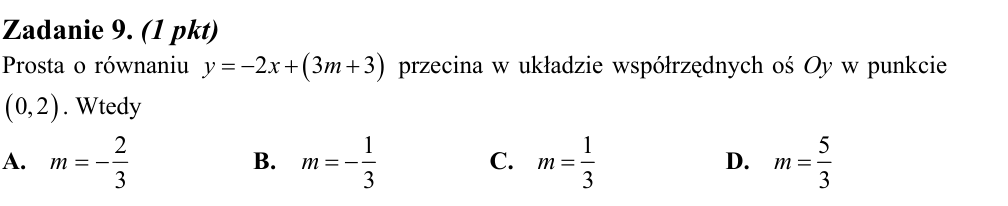Zadanie 9 z arkusza CKE, maj 2010 (oryginał)