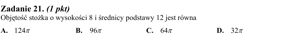 Zadanie 21 z arkusza CKE, maj 2011 (oryginał)
