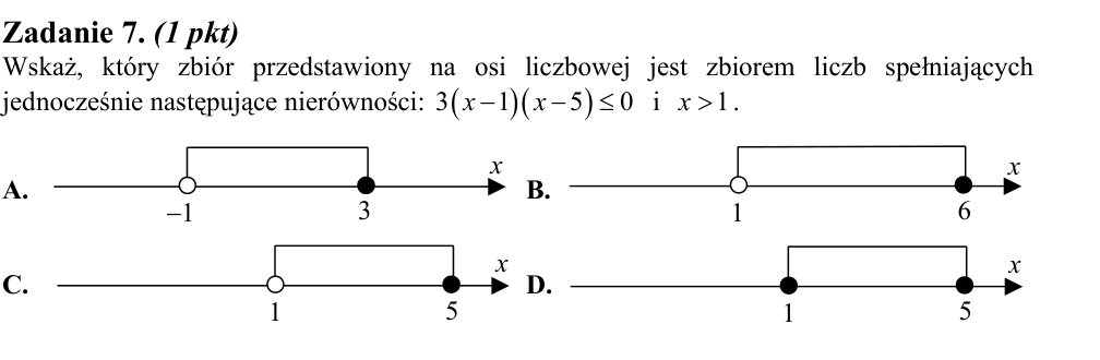 Zadanie 7 z arkusza CKE, maj 2011 (oryginał)