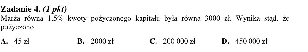 Zadanie 4 z arkusza CKE, czerwiec 2012 (oryginał)