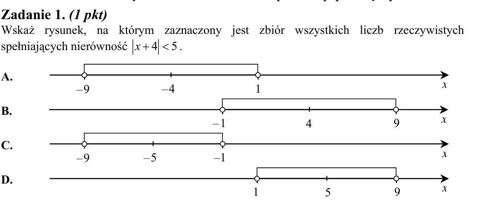 Zadanie 1 z arkusza CKE, maj 2013 (oryginał)