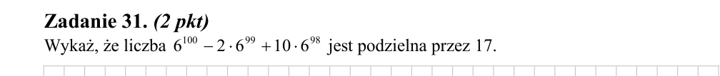 Zadanie 31 z arkusza CKE, maj 2013 (oryginał)