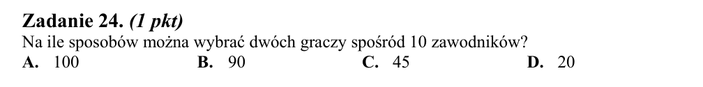 Zadanie 24 z arkusza CKE, maj 2014 (oryginał)