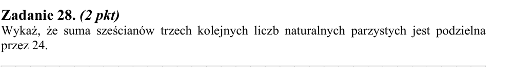 Zadanie 28 z arkusza CKE, sierpień 2014 (oryginał)