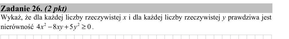 Zadanie 26 z arkusza CKE, maj 2015 (oryginał)
