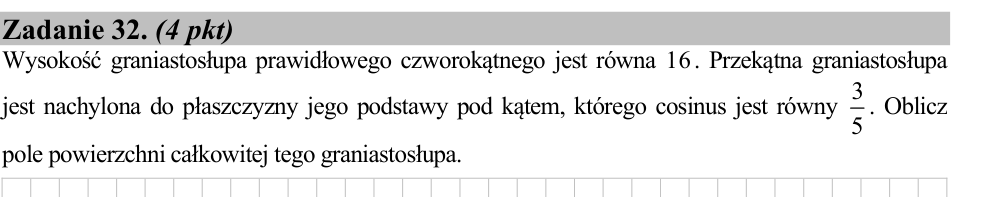 Zadanie 32 z arkusza CKE, maj 2015 (oryginał)