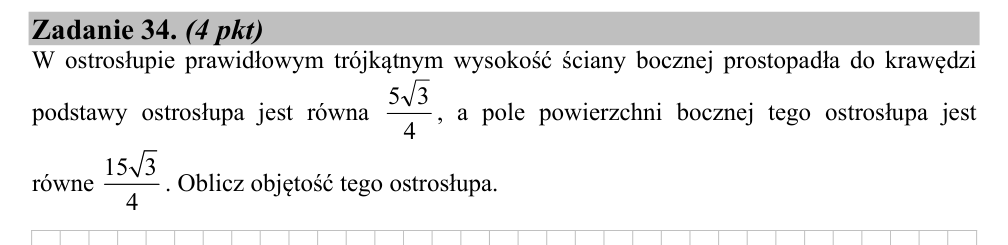 Zadanie 34 z arkusza CKE, maj 2017 (oryginał)