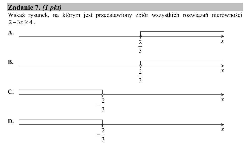 Zadanie 7 z arkusza CKE, maj 2017 (oryginał)