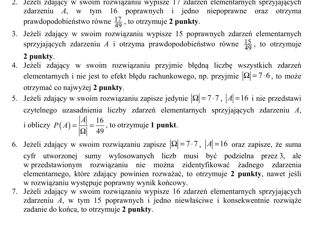 Przykładowe rozwiązanie CKE do zadania 33